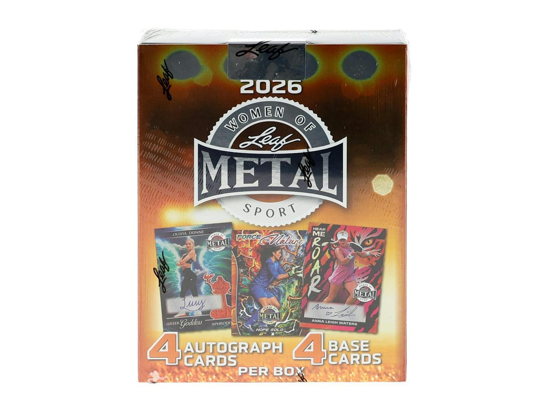 2026 Leaf Metal Women of Sport Hobby Box | Matt's Dugout