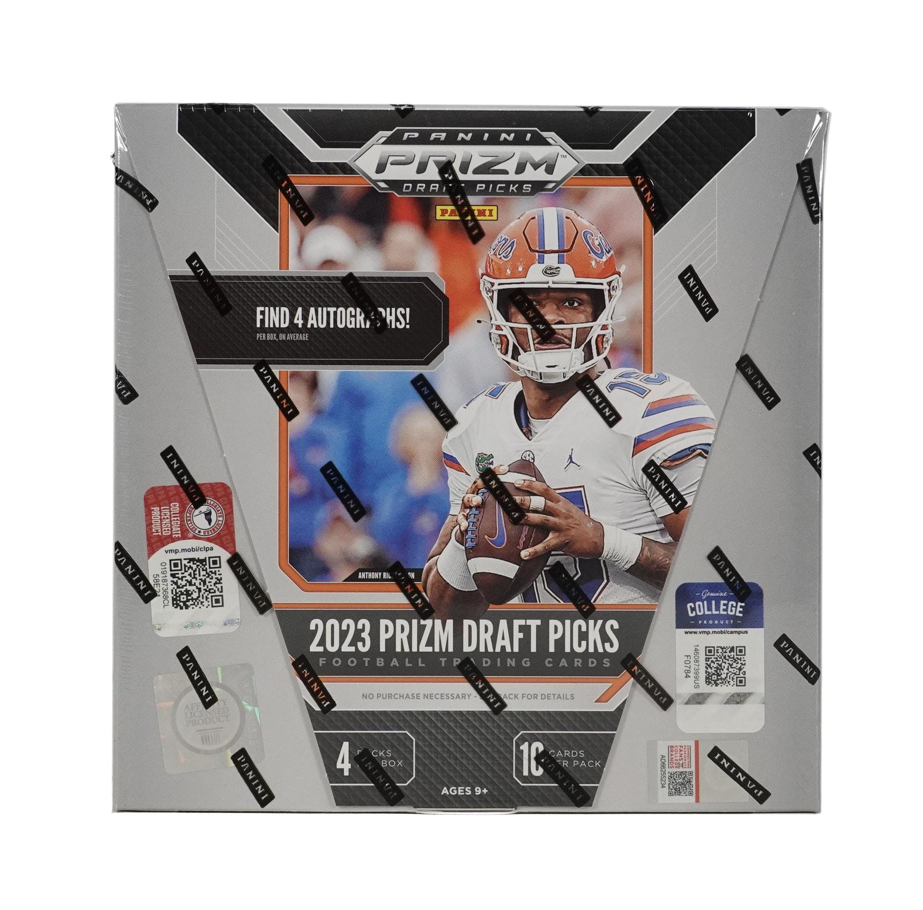 2022 Panini SELECT Collegiate Draft Picks Football Series Cello