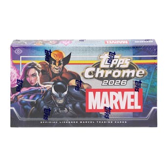 2026 Topps Marvel Comics Chrome Hobby Box