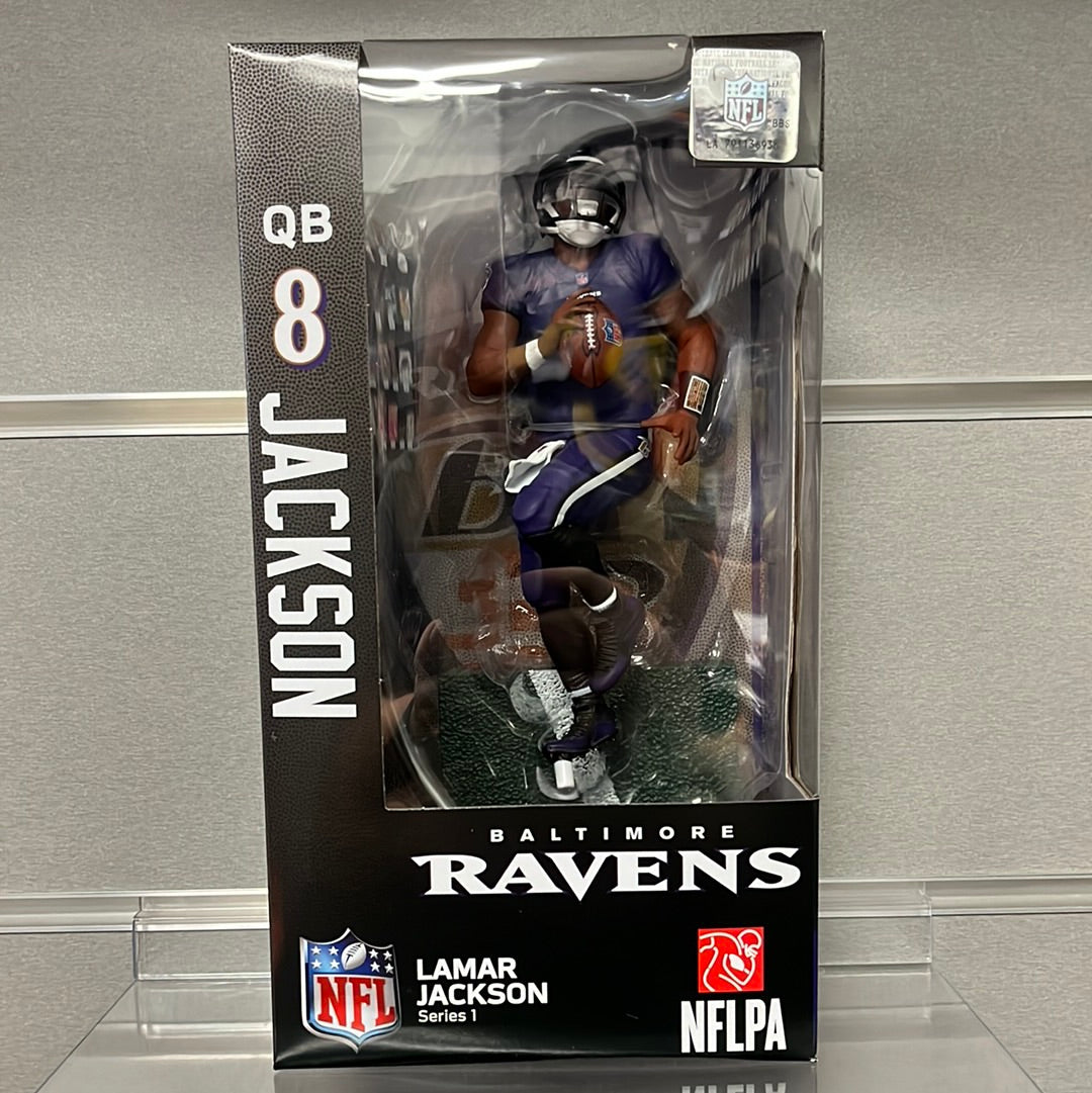 LAMAR JACKSON - BALTIMORE RAVENS Imports Dragon NFL Variant – SPORTS ZONE  TOYS & COMICS