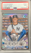 2025 Bowman Aaron Judge Hobby Stars PSA 9