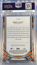 2023 Topps Tribute Brett Baty Orange 14/25 PSA 9