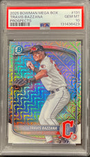 2025 Bowman Mega Box Travis Bazzana Prospects PSA 10