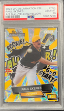2024 Wild Card Alumination Comix Paul Skenes /25 Yellow/Yellow PSA 10