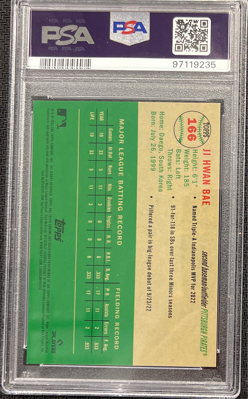 2023 Platinum Anniversary Jo Hwan Bae Rose Gold Mini Diamond Diamond Ref PSA 9