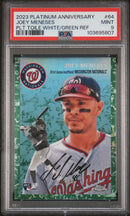 2023 Topps Platinum Anniversary Plat. Toile White/Green