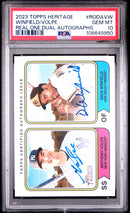 2023 Topps Heritage Real One Dual Auto