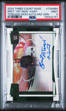 2024 Three Count WWE Timeless Moments Green Auto