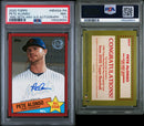 2020 TOPPS 1985 TOPPS 35TH ANNIVERSARY ALL-STARS AUTOGRAPHS #85ASA-PA PETE ALONSO RED #/25 PSA 7.5