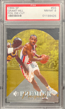 1994 SP Grant Hill Foil Die-Cut PSA 8