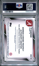 2025 BOWMAN UNIVERSITY CHROME  AUTOGRAPH