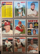 1970 Topps Full Complete Set Album Cards 1-720