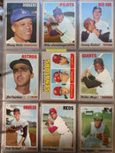 1970 Topps Full Complete Set Album Cards 1-720
