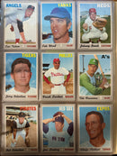 1970 Topps Full Complete Set Album Cards 1-720
