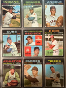 1971 Topps Full Complete Set Album All Cards 1-752