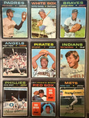 1971 Topps Full Complete Set Album All Cards 1-752