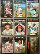 1971 Topps Full Complete Set Album All Cards 1-752