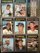 1971 Topps Full Complete Set Album All Cards 1-752