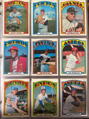 1972 Topps Full Complete Set Album Cards 1-787