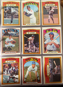 1972 Topps Full Complete Set Album Cards 1-787