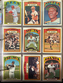 1972 Topps Full Complete Set Album Cards 1-787