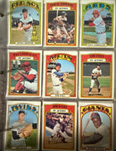 1972 Topps Full Complete Set Album Cards 1-787