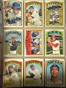 1972 Topps Full Complete Set Album Cards 1-787