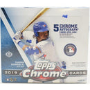 2019 Topps Chrome Baseball Hobby Jumbo Box