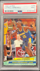 1992 Fleer Ultra Latrell Sprewell PSA 9