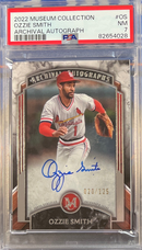 2022 Museum Collection Ozzie Smith Archival Autograph PSA 7
