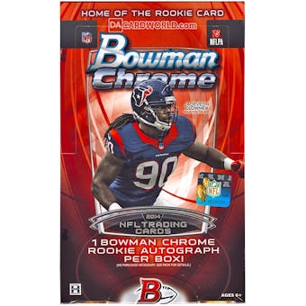 2014 Bowman Chrome Football Hobby Box