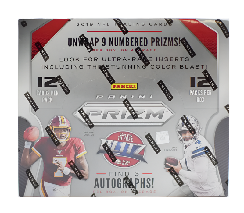 2019 Panini Prizm Football Hobby Box