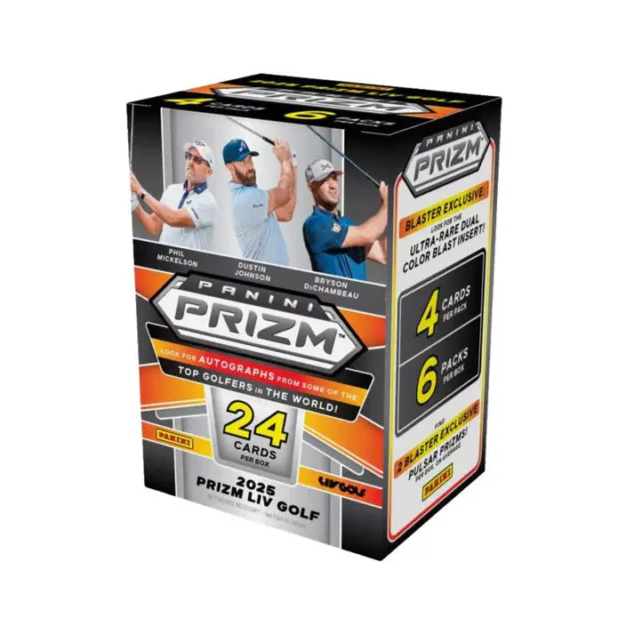 2025 Panini Prizm Blaster Box LIV Golf