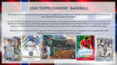 2026 Topps Chrome Baseball Hobby Jumbo Box