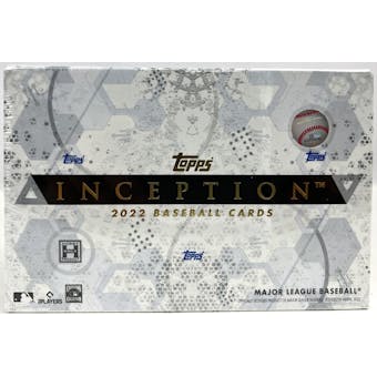 2022 Topps Inception Baseball Hobby Box