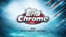 2025 Topps Chrome Football Hobby Box