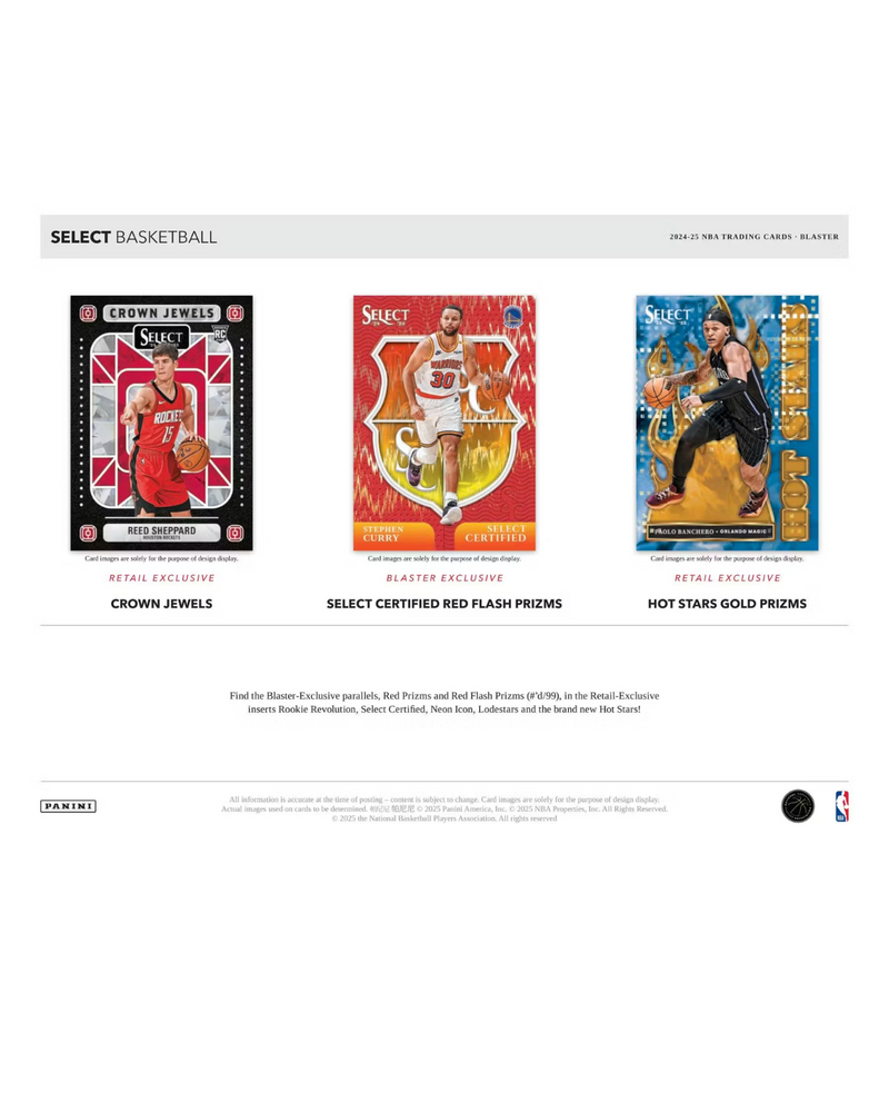 2024/25 Panini Select Basketball 6-Pack Blaster Box