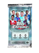 2025/26 Topps Chrome UEFA Club Competitions Soccer Hobby Box