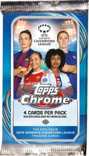 2025/26 Topps Chrome Women's UEFA Champions League Soccer Hobby Box