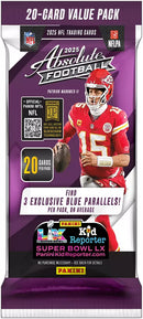 2025 Panini Absolute Football Value Fat Pack