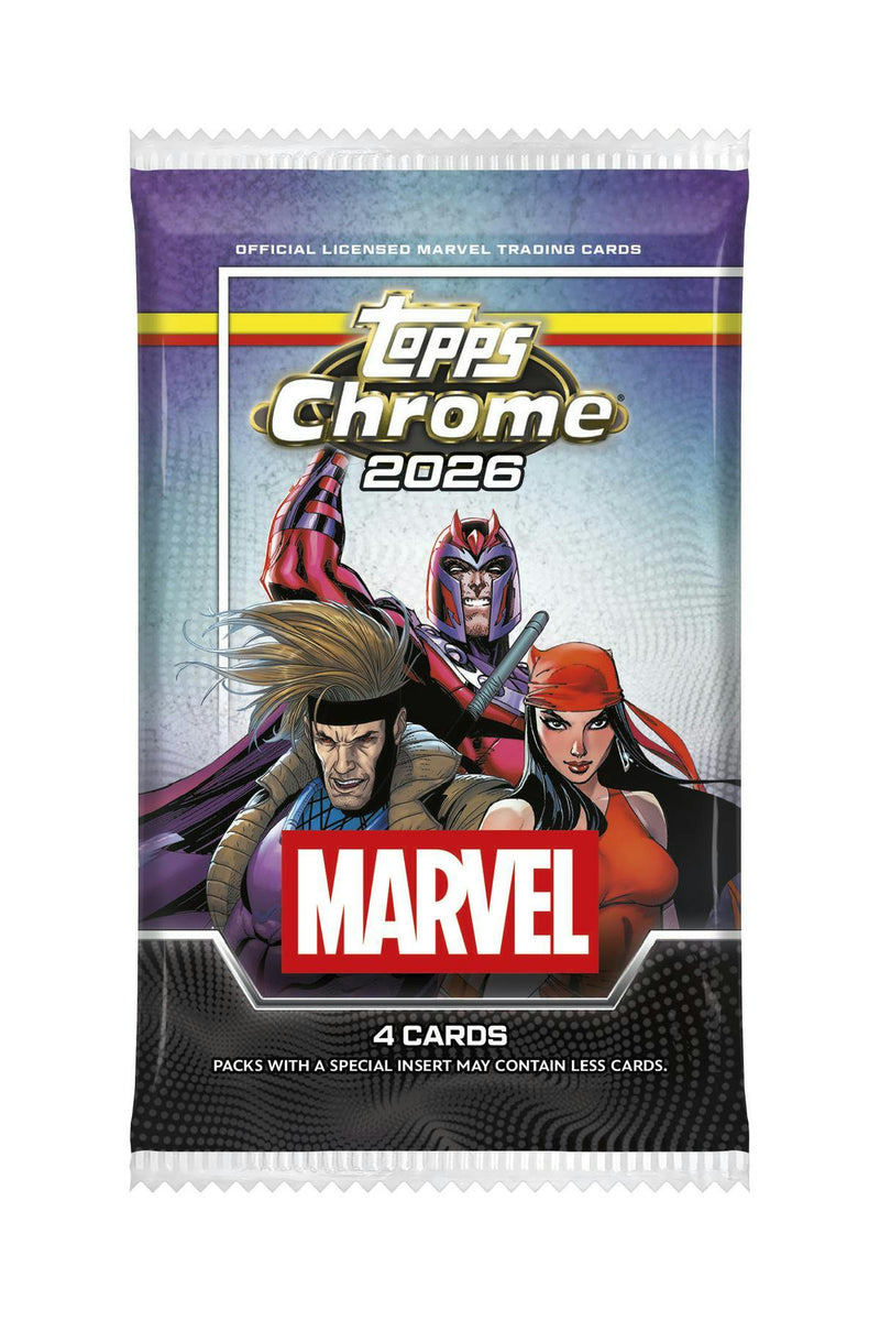 2026 Topps Marvel Comics Chrome Blaster Box