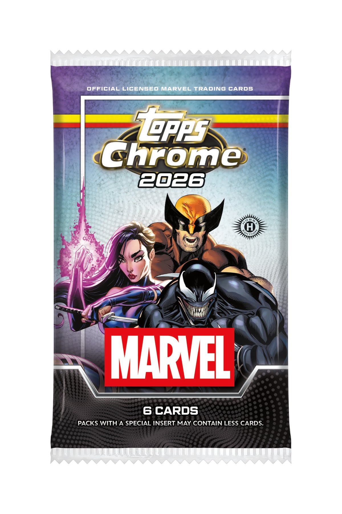 2026 Topps Marvel Comics Chrome Hobby Box