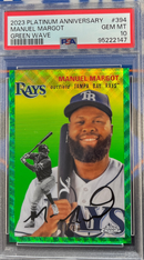 2023 Platinum Anniversary Manuel Margot Green Wave PSA 10