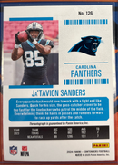 2024 Panini Contenders Ja’Tavion Sanders Rookie Ticket Auto (RAW)