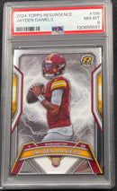 2024 Topps Resurgence Jayden Daniels PSA 8