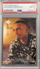 1997 Upper Deck Anfernee Hardaway PSA 8