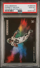2022 Panini Obsidian Color Blast Black