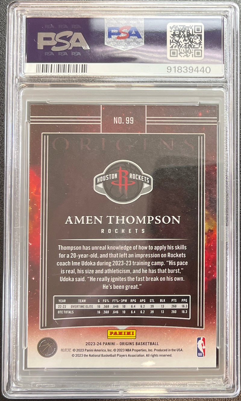 2023 Origins Amen Thompson PSA 9