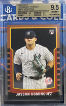 2024 Topps Throwback Thursday Jasson Dominguez Image Variation Card
