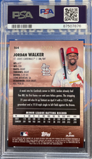 2023 Stadium Club Jordan Walker Chrome-Purple Card